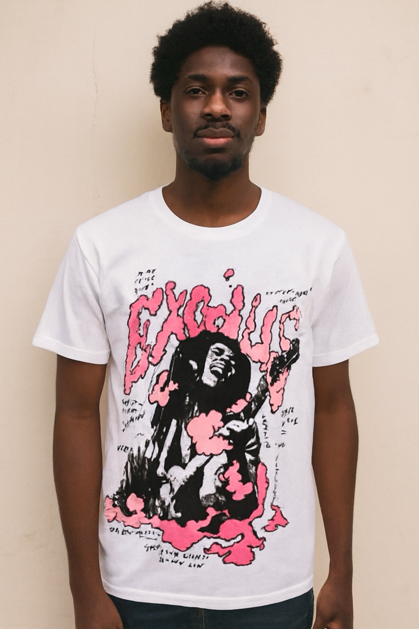 Exodus white shirt