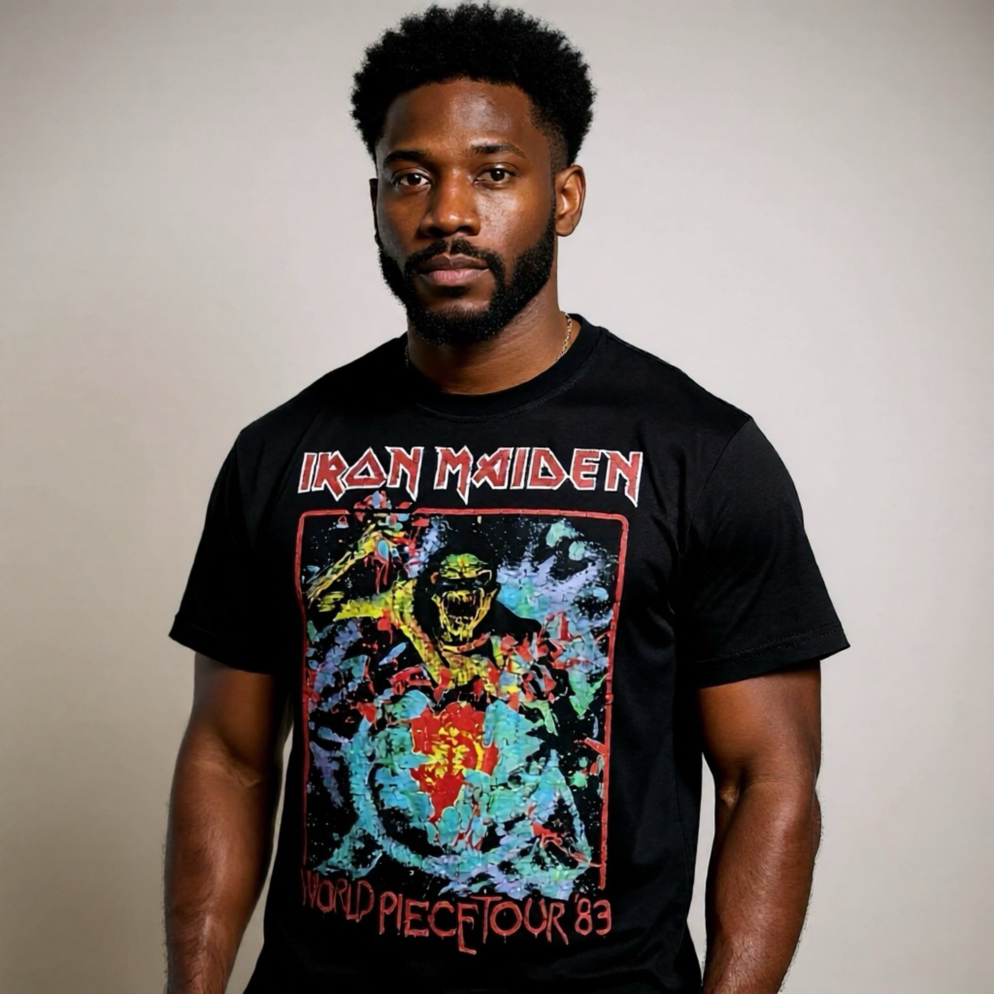 Iron Maiden Black Tshirt